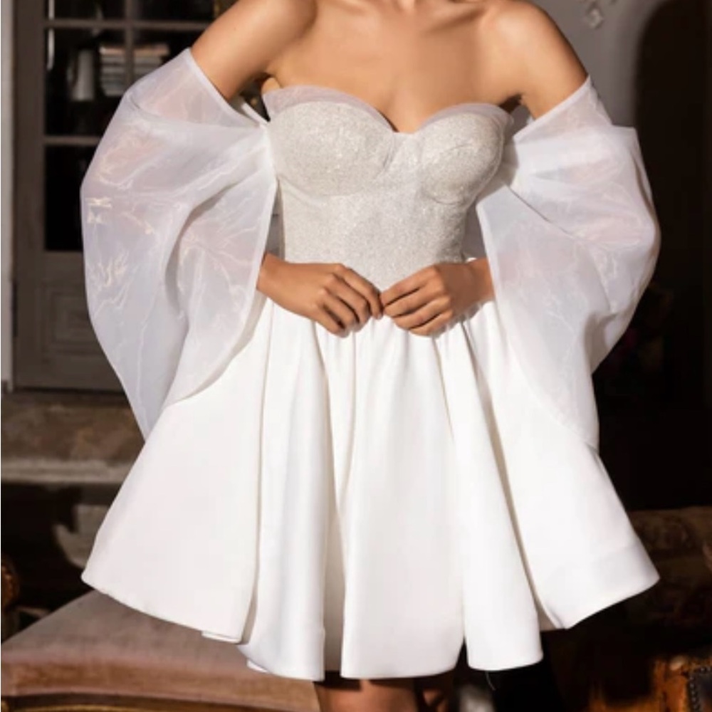 Portia and Scarlett Cocktail Bridal Homecoming Dress PS24016